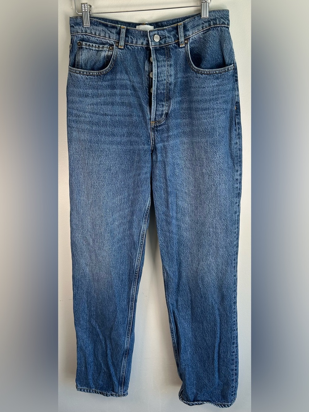 Boyish Ziggy Authentic Rigid Relaxed Straight Fit Jeans Womens Size 28X32 Denim